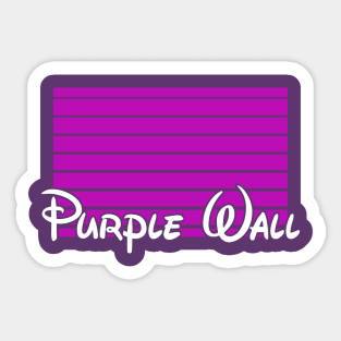 The Magical Purple Wall Sticker